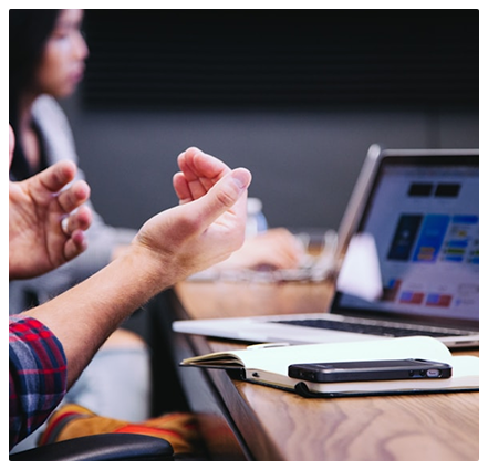 Business presentation for digital growth planning