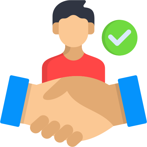 Client onboarding and implementation support icon