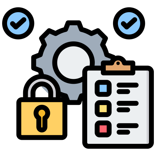 SLA and compliance management icon for account operations