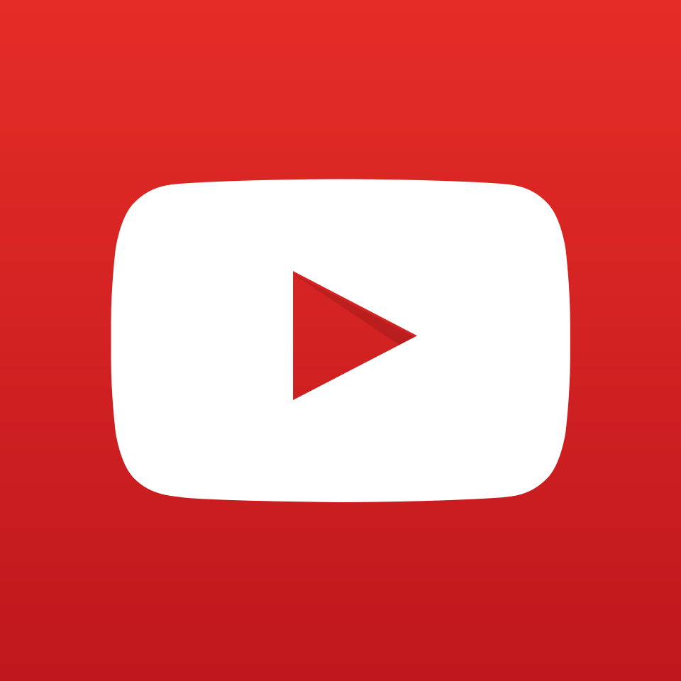 YouTube play button logo for video storytelling and channel growth